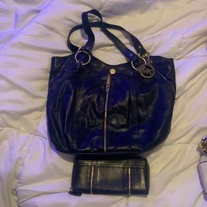 Michael Kors purse and wallet